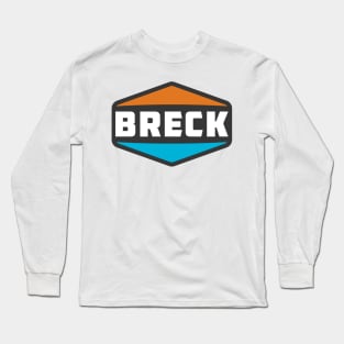 Ski Breck Breckenridge Colorado Skiing Snowboarding Long Sleeve T-Shirt